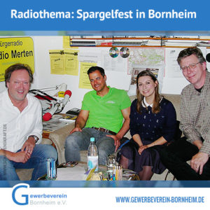 Radiothema: Spargelfest in Bornheim