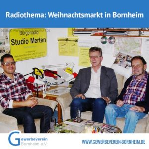 Radiothema: Weihnachtsmarkt in Bornheim