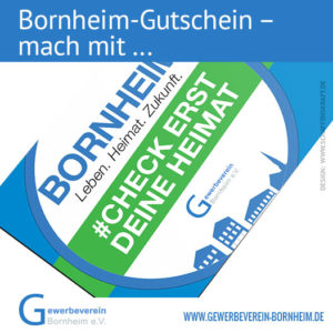 Bornheim-Gutschein – jetzt mitmachen …