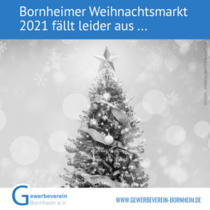 Bornheimer Weihnachtsmarkt 2021 fällt leider aus ...